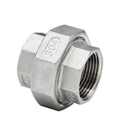 Acciaio inossidabile 304/316 Fittings per tubi industriali di tee Connessione a capezzole di tipo 4