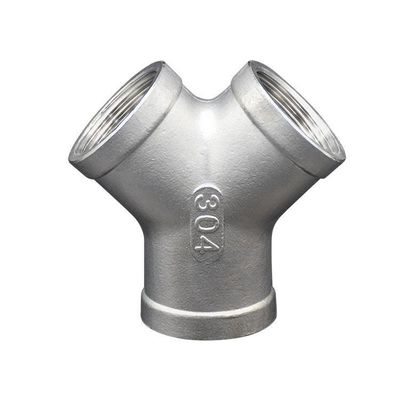 Acciaio inossidabile 304/316 Fittings per tubi industriali di tee Connessione a capezzole di tipo 4