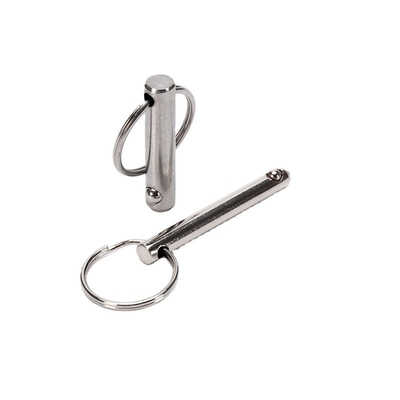 Industria Generale Auto-bloccaggio a molla Bloccaggio a sfera caricato Pini di rilascio rapido M5 M6 M8 Linea in acciaio inossidabile Array Push Button Handle per audio
