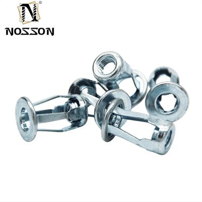 DIN Standard M6 M8 Acciaio al carbonio galvanizzato Insert Nut Lanterna Rivet Nut Jack Nut per prestazioni e esigenze dell'industria pesante