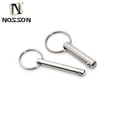Industria Generale Auto-bloccaggio a molla Bloccaggio a sfera caricato Pini di rilascio rapido M5 M6 M8 Linea in acciaio inossidabile Array Push Button Handle per audio