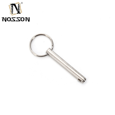 Industria Generale Auto-bloccaggio a molla Bloccaggio a sfera caricato Pini di rilascio rapido M5 M6 M8 Linea in acciaio inossidabile Array Push Button Handle per audio