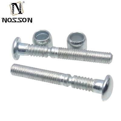 Acciaio inossidabile 304 anello scanalatura Huck-rivet con cerchio Huck bulloni di blocco non rivestiti finitura luminosa fornitura non rivestito