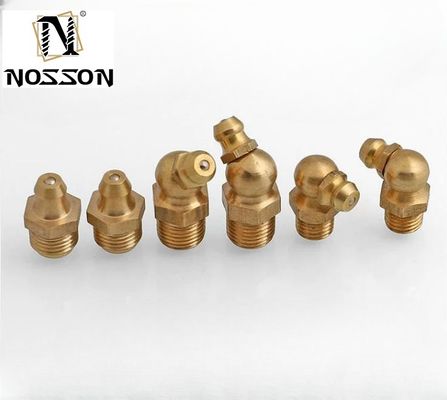 Fittings per capezzoli in acciaio inossidabile a base di grasso con design di testa esagonale e fusione SS304