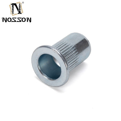 Metrica DIN Remache Tuerca Rivnut M3 M4 M5 M6 M8 M10 M12 304 Acciaio inossidabile Testa piana a filo rosso inserito