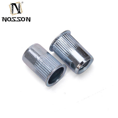 Metrica DIN Remache Tuerca Rivnut M3 M4 M5 M6 M8 M10 M12 304 Acciaio inossidabile Testa piana a filo rosso inserito