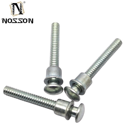 Finitura luminosa non rivestita 4,8 mm Maxlok Lockbolt La soluzione di fissaggio definitiva per giunti durevoli nella fabbricazione di acciaio