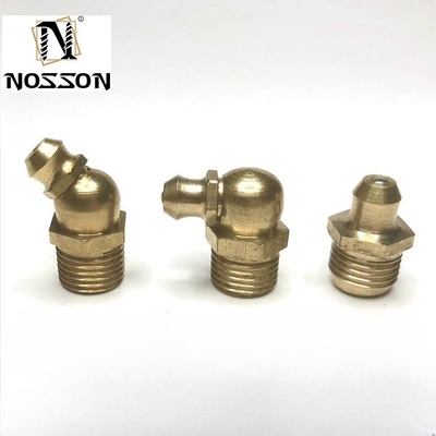 Acciaio inossidabile SS304 Grease Nipple Fitting for Pipe Lines Connect Advanced Casting Customization