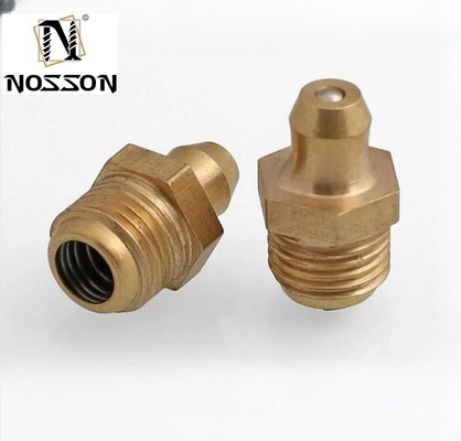Fusione M6 M8 M10 Fitting lubrificante nozzolo di pistola di grasso 90 gradi capezzolo di grasso adattamento personalizzato per prestazioni ottimali