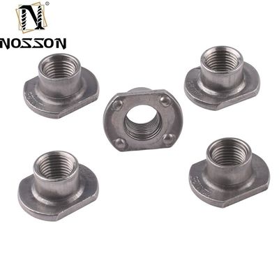 Sistema di misurazione metrico Noce di saldatura a forma di T M6 M8 M10 8mm 10mm 12mm 14mm 16mm 20mm 25mm 30mm 35mm 40mm 50mm Lunghezza bulloni