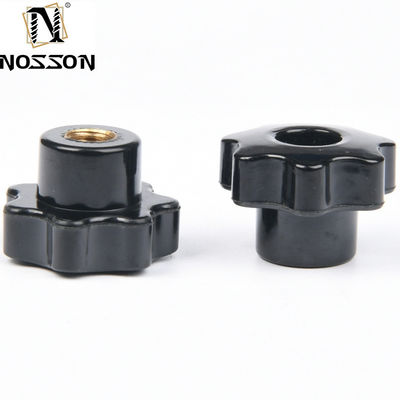 Cromo rivestito di olio gas di plastica grattugiato Noccioline di chiusura Maniglia maniglia manopola stella Kit assortimento M4/M6/M8/M10 Manopola a filo