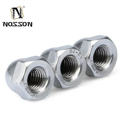 Sistema metrico di misurazione industria del petrolio e del gas SS 316 Noce a cupola M3 M4 M5 M6 M8