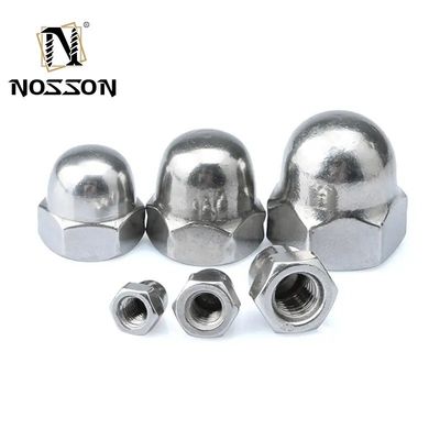 Sistema metrico di misurazione industria del petrolio e del gas SS 316 Noce a cupola M3 M4 M5 M6 M8