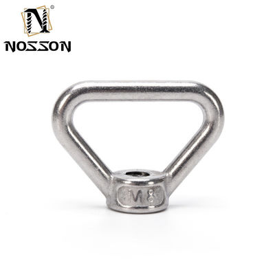 Acciaio inossidabile a passivazione standard DIN SS316L ST 321 A2-80 Triangolo anello a forma di triangolo Nocciolo di sollevamento con lucidatura e lucidatura