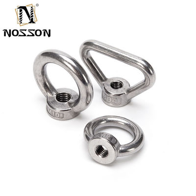 Acciaio inossidabile a passivazione standard DIN SS316L ST 321 A2-80 Triangolo anello a forma di triangolo Nocciolo di sollevamento con lucidatura e lucidatura