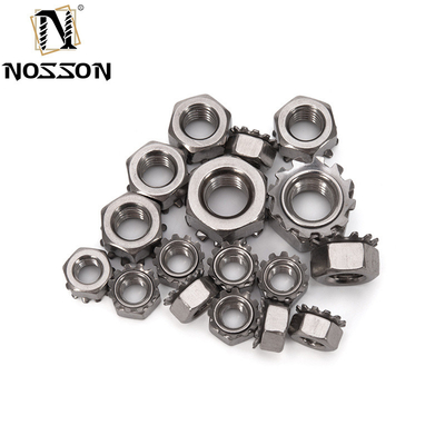 4-40 6-32 8-32 10-24 UNC ISO JIS Standard 18-8 Acciaio inossidabile Kep Noce Noce di blocco dei denti esterno Inch imperiale per le vostre esigenze
