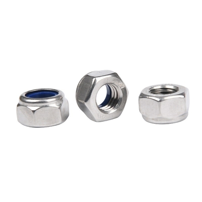 Imperiale Inch Zinc-Flake Rivestito Galvanizzato Clinching Fasteners M8 Hot Stamping Din985 Nylock Lock Rivet Hexagon Nut