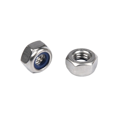 Imperiale Inch Zinc-Flake Rivestito Galvanizzato Clinching Fasteners M8 Hot Stamping Din985 Nylock Lock Rivet Hexagon Nut