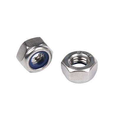 Imperiale Inch Zinc-Flake Rivestito Galvanizzato Clinching Fasteners M8 Hot Stamping Din985 Nylock Lock Rivet Hexagon Nut