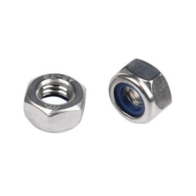 Imperiale Inch Zinc-Flake Rivestito Galvanizzato Clinching Fasteners M8 Hot Stamping Din985 Nylock Lock Rivet Hexagon Nut