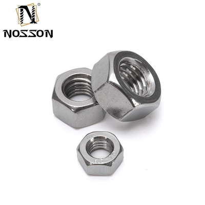 DIN934 Nocciolo esatto in acciaio inossidabile A2 A4 SS304 SS316 per l'industria al dettaglio m1.6 m2 m2.5 m3 m4 m5 m6 m8 m10 m12 m14 m16 m20