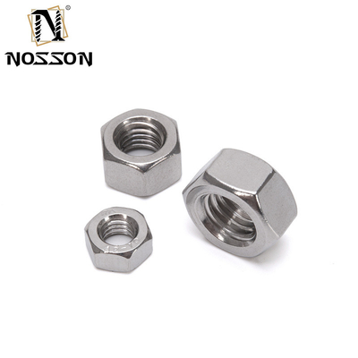 DIN934 Nocciolo esatto in acciaio inossidabile A2 A4 SS304 SS316 per l'industria al dettaglio m1.6 m2 m2.5 m3 m4 m5 m6 m8 m10 m12 m14 m16 m20