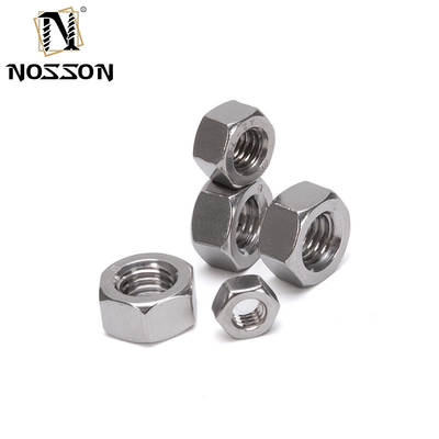 DIN934 Nocciolo esatto in acciaio inossidabile A2 A4 SS304 SS316 per l'industria al dettaglio m1.6 m2 m2.5 m3 m4 m5 m6 m8 m10 m12 m14 m16 m20