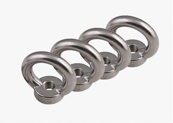 Passivazione DIN Standard in acciaio inossidabile bulloni di sollevamento occhio Noce per l'industria pesante e applicazioni di lucidatura industriale