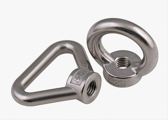 Passivazione DIN Standard in acciaio inossidabile bulloni di sollevamento occhio Noce per l'industria pesante e applicazioni di lucidatura industriale