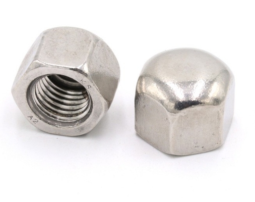 Sistema di misurazione metrica A2-70 Acciaio inossidabile SS304 Noce a cappello esessuale per l'efficienza del trattamento dell'acqua utilizzando acciaio in lega resistente