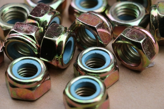 GB Standard Acciaio in lega DIN985 Nylon Lock Nut Gr8 M6 M8 M10 Certificato ISO per gli accessori di attrezzature sanitarie Acquirente
