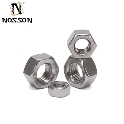 Finozzatura industriale con ossido nero Noccioline a testa esadeca per M1.6 M2 M2.5 M3 M4 M5 M6 M8 M10 M12 M14 M16 M20 SUS 304 316 acciaio inossidabile