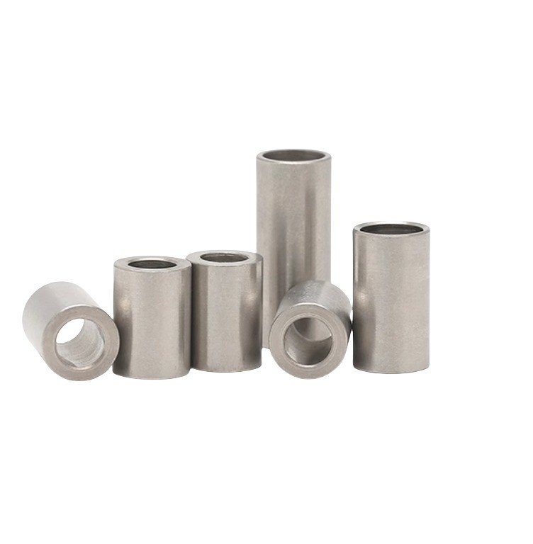Finitura ZINCO PLATATO Customized 3mm 8mm 24mm Stainless Steel Sleeve Bushing per M5 M6 M8 M10 Metric Cylinder Steel Bushings