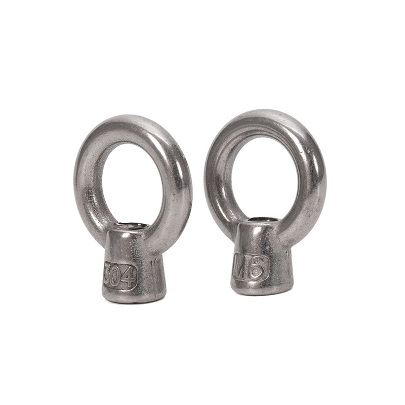 Ss304 Ss316 Acciaio inossidabile ad alta resistenza A4-70 Cerniera per occhio bullone filo di noce per occhio fine raccolta a caldo nickellato grossolano