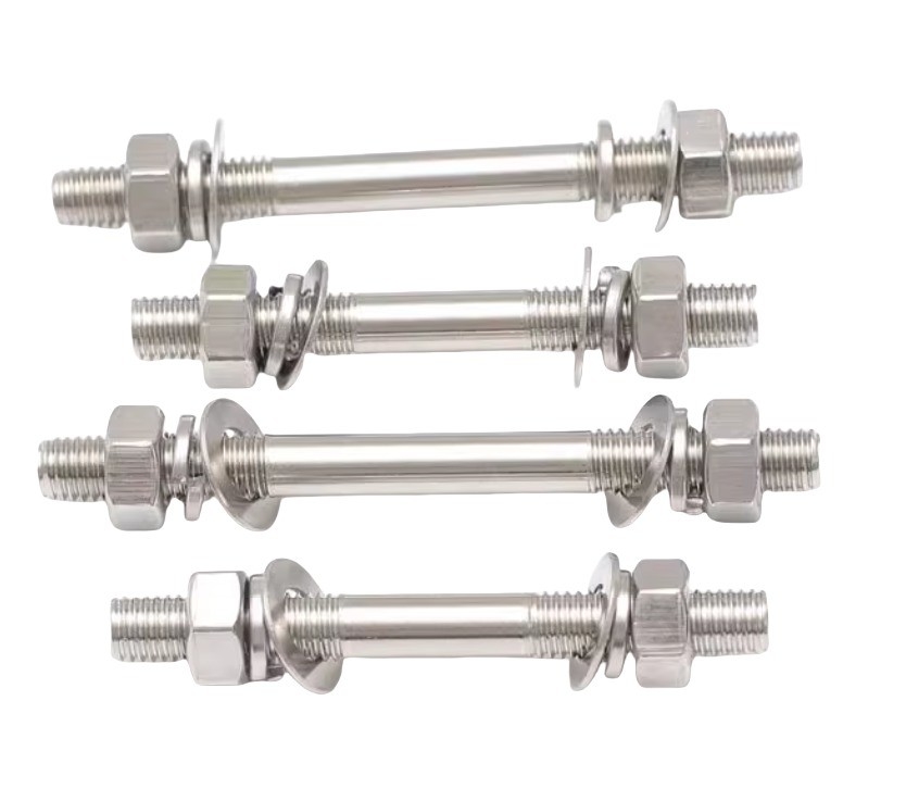 DIN Metrica Alta resistenza 8.8 Acciaio inossidabile Custom Hex Flange Extra esteso Long Screw Bolt per macchine industriali
