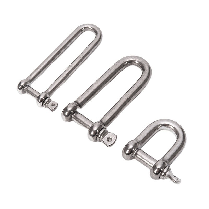 Superficie lucidato alto 8 mm Heavy Duty Diretto DIN82101 D Catena Con Coller Pin per il sollevamento di hardware marino