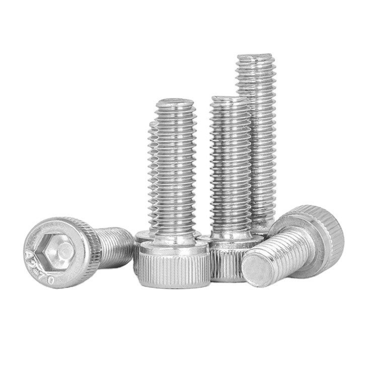 Acciaio inossidabile M3 14 mm viti esagonali interne Full thread DlN912 Cup Head Socket Hex Bolts Misurazione metrica Finitura semplice