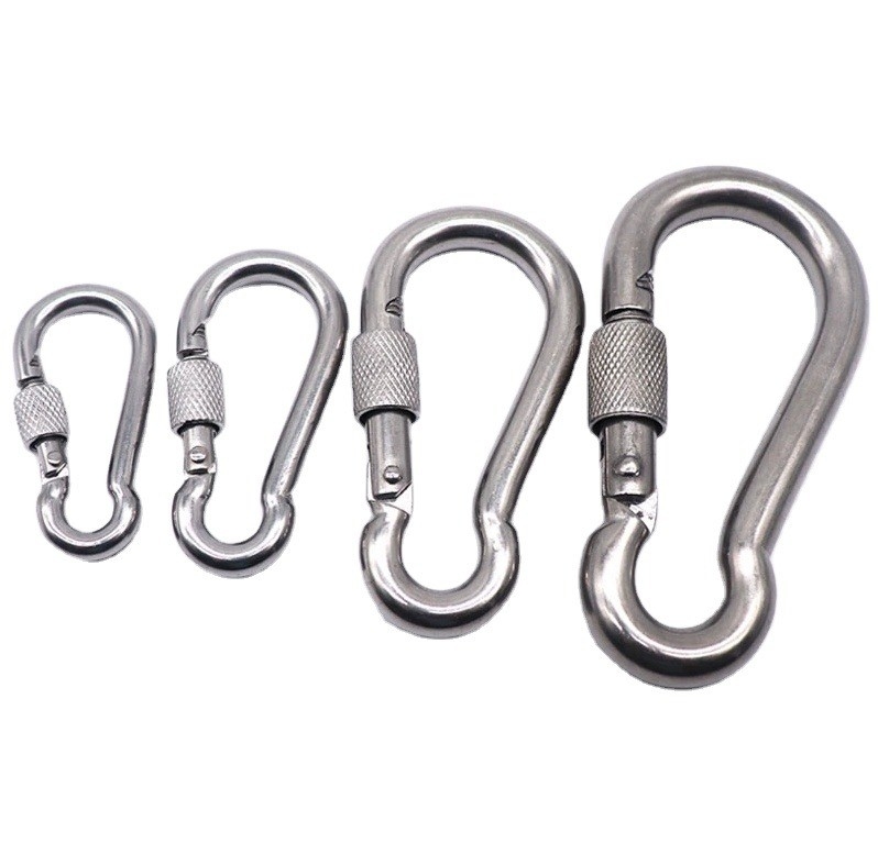 Industria Macchine Materiale metallico da 3 mm a 12 mm Acciaio inossidabile collegamento rapido catena collegamento collegamento con finitura placcata in zinco