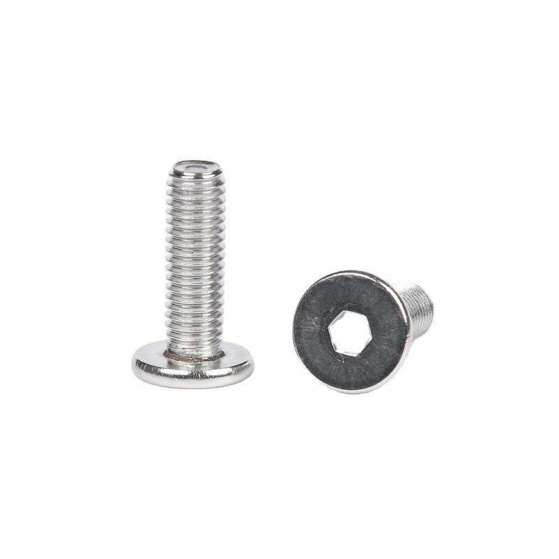 Acciaio inossidabile Allen Flat Countersunk Head Hex Countersink Hexagon Socket Undercut Screw