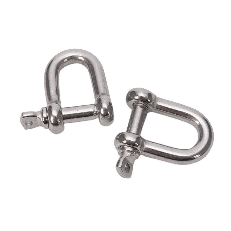 Hardware marino Catene larghe D in acciaio inossidabile 316 altamente lucidate per applicazioni di attrezzature industriali in M5-M12