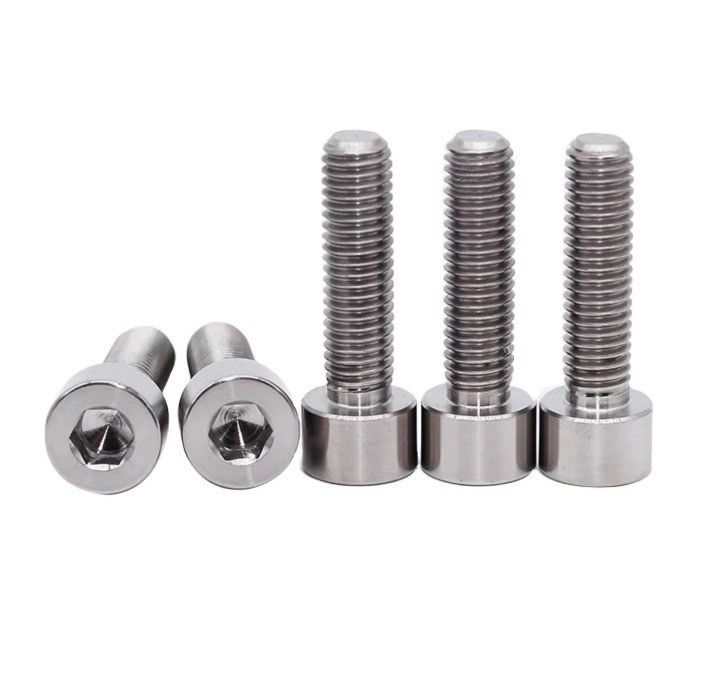 DIN Standard Stainless Steel Cheese Head Machine Screw M2 M2.5 M3 M4 M5 M6 M8 M10 M12 M14 M16 M18 M20 M24 M27 M30 Dimensione del filo
