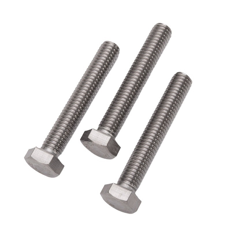 DIN933 304 Stainless Steel Hex bulloni per il sistema di misurazione di alta competitività INCH DIN Standard