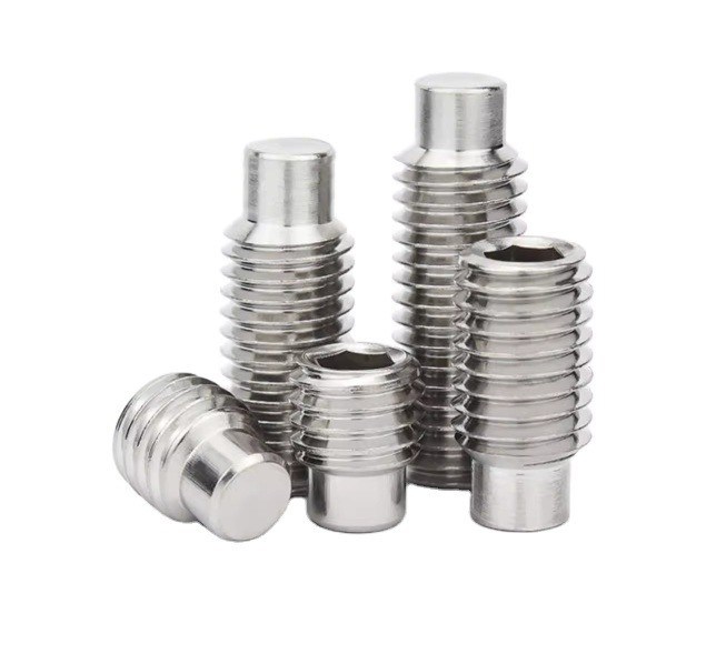 Polire DIN913 DIN914 DIN916 Gr12.9 Acciaio in lega nera M1.4 M2 M2.5 M3 M4 Allen Grub Screw per sistema di misurazione INCH