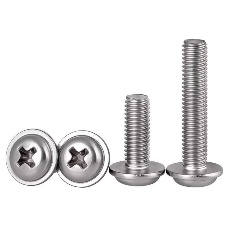 304 in acciaio inossidabile Allen Drive Bright Finish Full Machine Thread Button Head Bolt Screw ISO Standard per l'industria