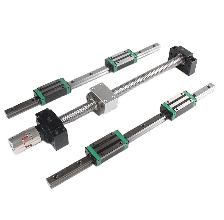 Vetture di precisione CNC di lucidatura in acciaio inossidabile ISO9001 2008 Certificato 3000mm SFU1204 Vettura a sfera con motore passo a passo e piombo lungo