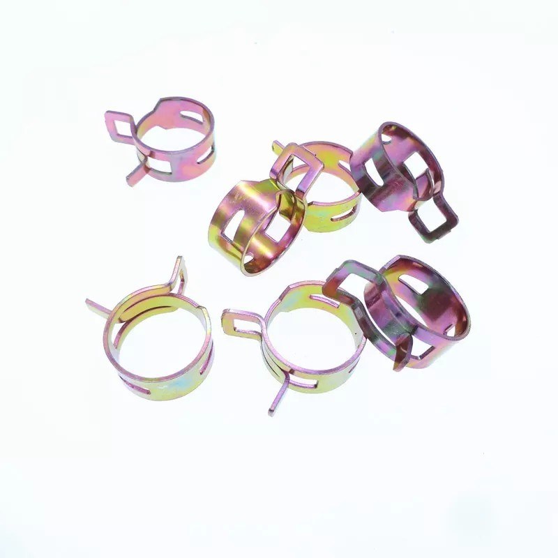 Acciaio inossidabile Clampada pesante Aczione metallica Clampada per tubi a molla Fue con finitura in zinco e supporto OEM personalizzato