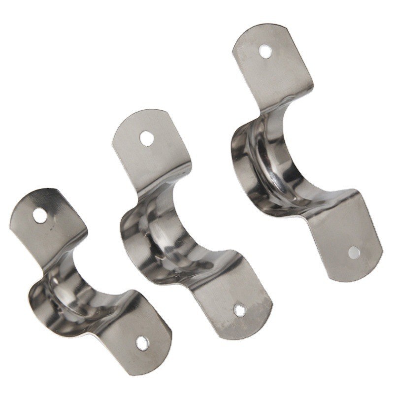 Zinc Finish U Tipo Acciaio inossidabile Clampada per tubi di tubo di sella per bulloni pesanti e soddisfazione del cliente
