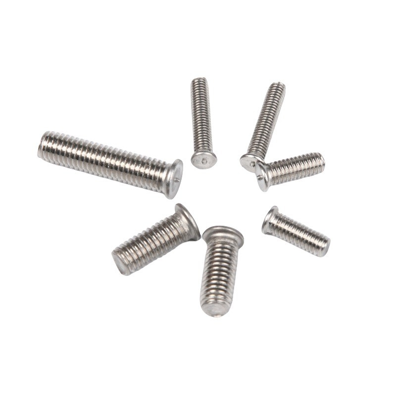 Bollino di saldatura in acciaio inox argento DIN34817 con finitura in zinco resistente alle condizioni estreme e alla lucidatura