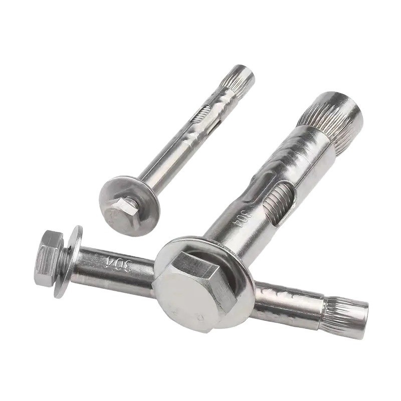 1/2 pollice di diametro in acciaio inossidabile marrone SS304 SS316 wedge Anchor Bolt con 700 capacità direttamente distribuito