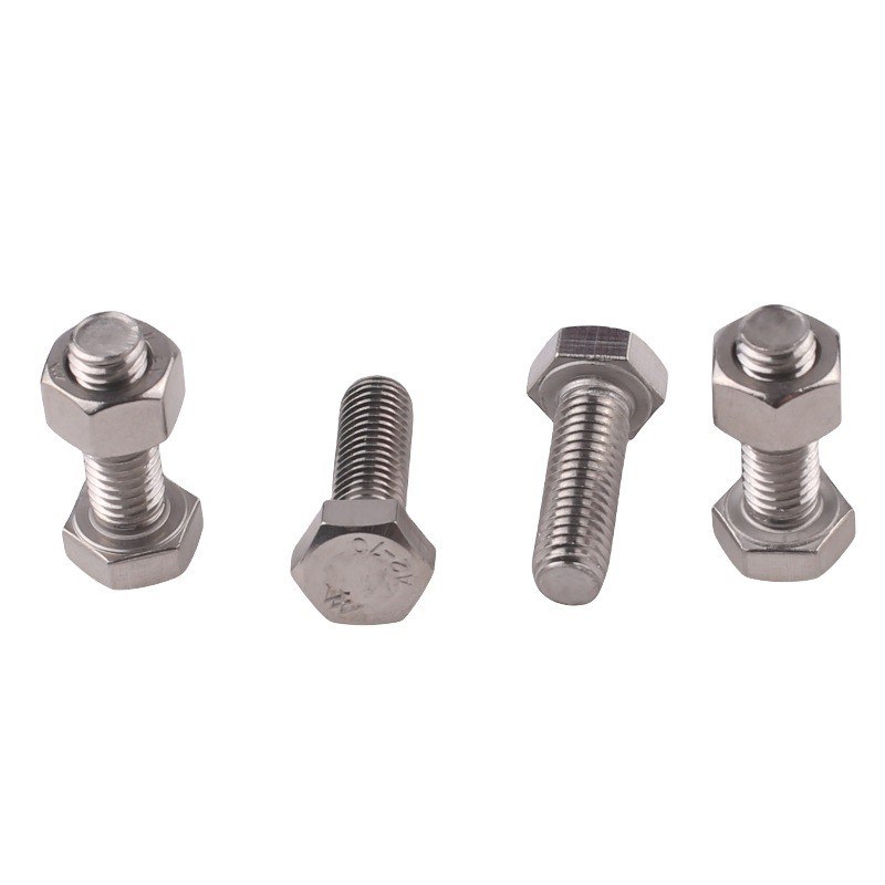 Testa piatta M14 bulloni e dadi M12 Lavatrici M10x125 Dimensione Testa cava A4 304 316 Realizzata in acciaio inossidabile 303 Finitura nera